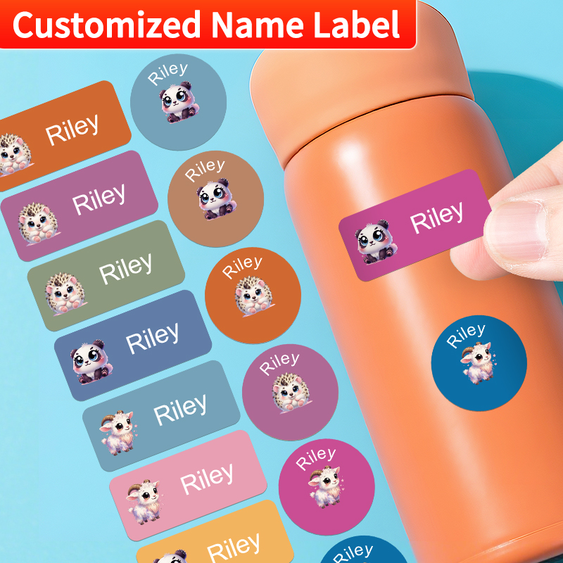 Personalized Name Box - Gepersonaliseerde naamlabels - Ultralichte, op maat