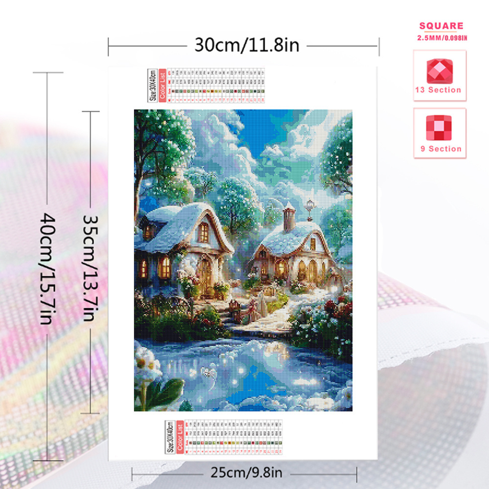 Momoart Diamond Painting Huis  - Photo Mosaic Print recensie en prijs