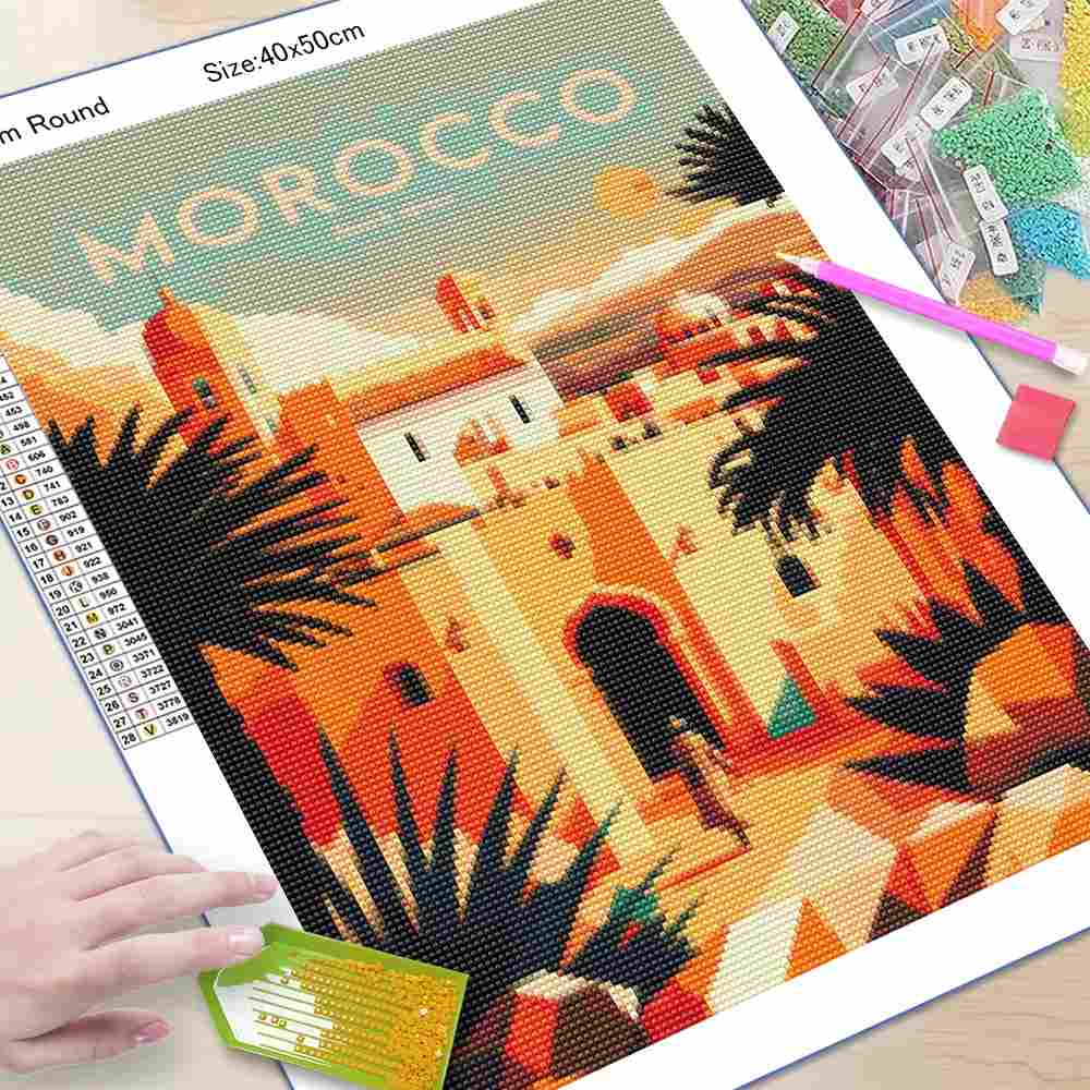 5D DIY Diamant Schilderij Lege - Photo Mosaic Print recensie en prijs